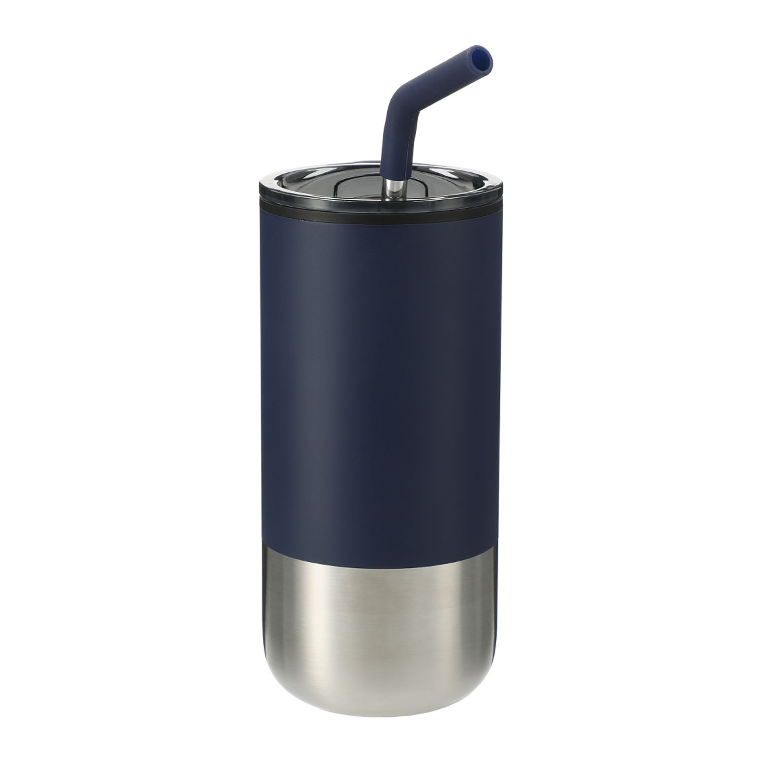 Lagom Insulated 16 oz Stainless Steel Tumbler with Straw - Image 4