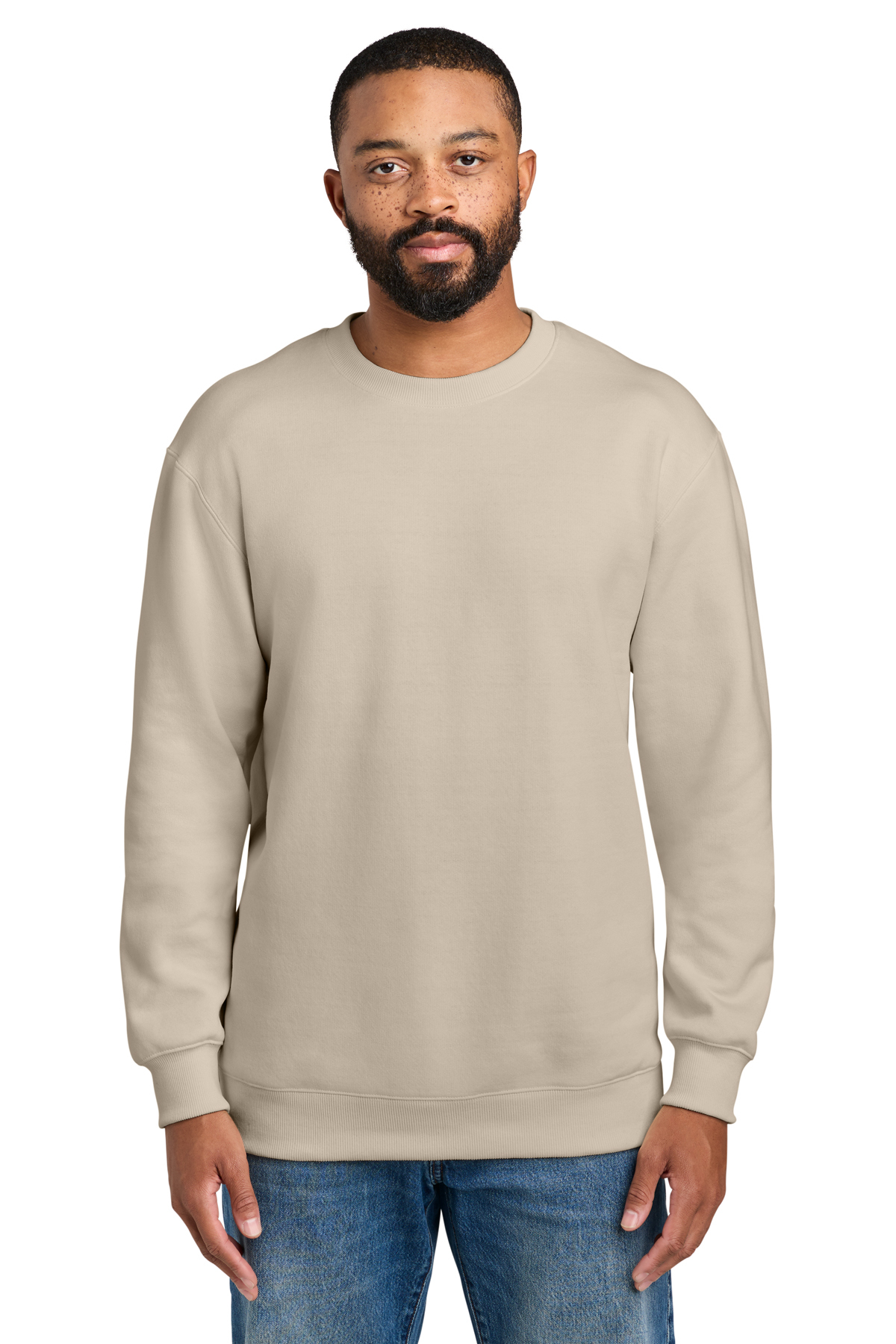 Port & Co Foundation Fleece Pullover Crewneck Sweatshirt - Image 9